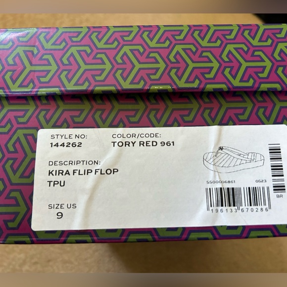 Tory Burch flip flops - Picture 2 of 3